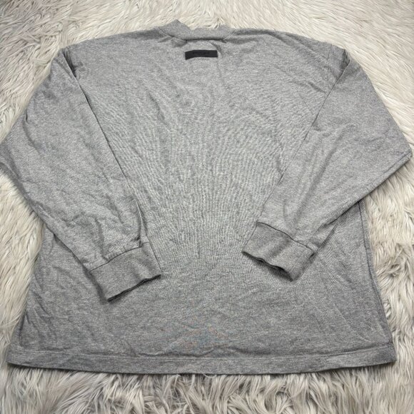Fear of God Mock Neck Essentials Long Sleeve Tee - Picture 6 of 7